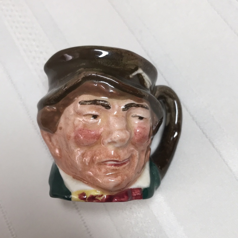 Royal Doulton England Paddy Mini Dickens Character Toby Mug “A” mark